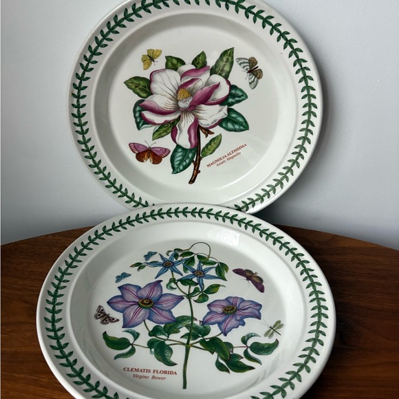 Botanical Floral Dinner Plates - Picture 6 of 14